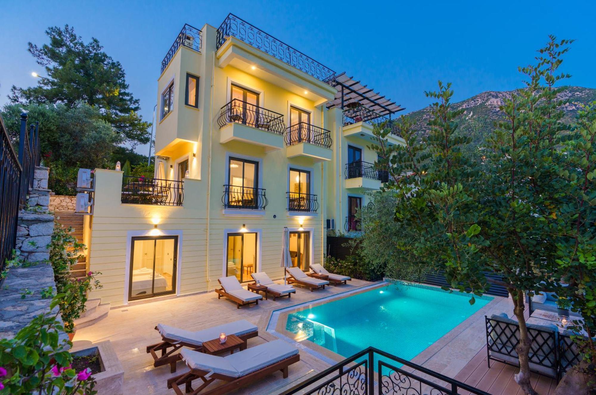 Villa Vista Mare Kalkan Buitenkant foto