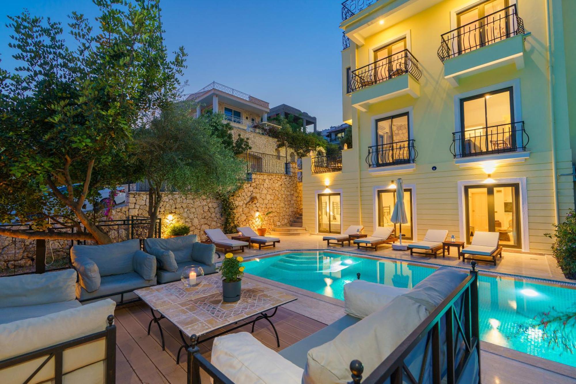 Villa Vista Mare Kalkan Buitenkant foto